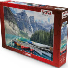 Puzzle - Nova puzzle - Kanoe na jazere Moraine